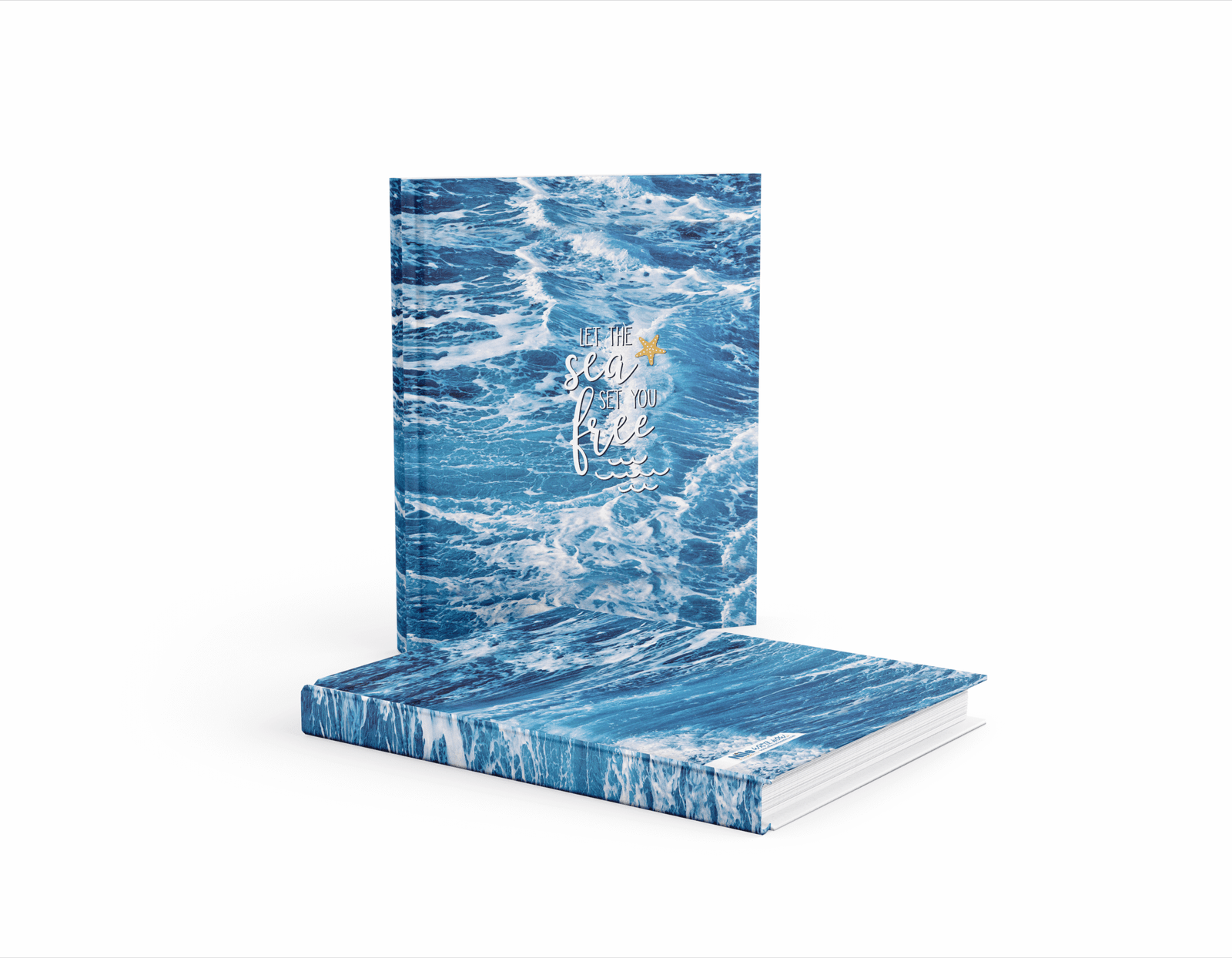 a5-45 Farben Hardcover Laminated Notebook, 70 GSM Ivory Paper, Ruled, with Separation Ribbon - Durable and Elegant Journal for Writing, Note-Taking, and Planning - Image 1