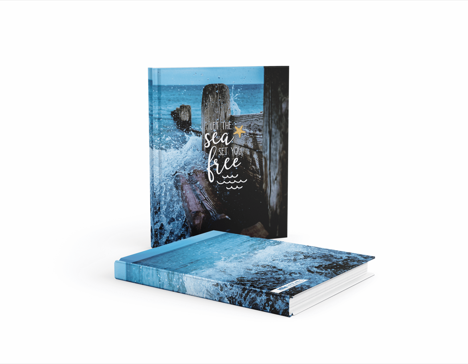 a5----58 Farben Hardcover Laminated Notebook, 70 GSM Ivory Paper, Ruled, with Separation Ribbon - Durable and Elegant Journal for Writing, Note-Taking, and Planning - Image 1