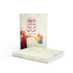 Farben Hardcover Laminated Notebook, 70 GSM Ivory Paper, Ruled, with Separation Ribbon - Durable and Elegant Journal for Writing, Note-Taking, and Planning