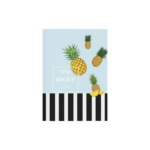 Farben Hardcover Laminated Notebook, 70 GSM Ivory Paper, Ruled, with Separation Ribbon - Durable and Elegant Journal for Writing, Note-Taking, and Planning