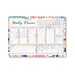 Weekly Undated B5 Desk Planner Pad, 52 Tear-Off Sheets-Journey