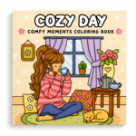 COZY DAY Cute & Comfy Coloring Book