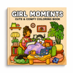 COZY GIRL MOMENTS  Cute & Comfy Coloring Book