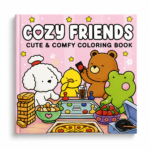 COZY FRIENDS Cute & Comfy Coloring Book